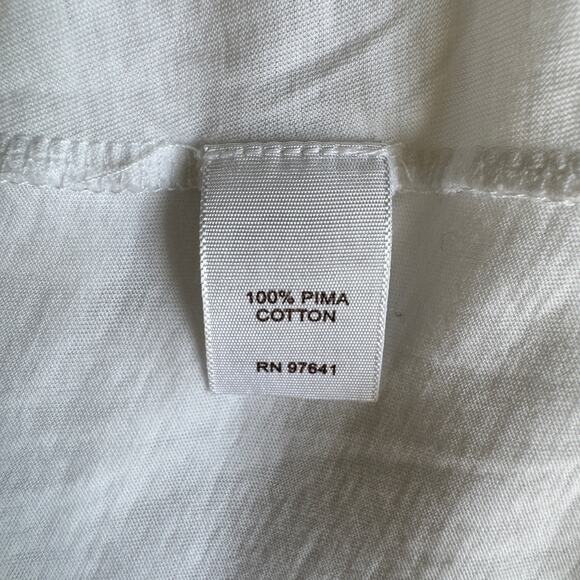 J. JILL Top Womens S White Lightweight 100% Cotton Breathable Natural Fiber - Picture 9 of 10